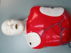 AED pad placement