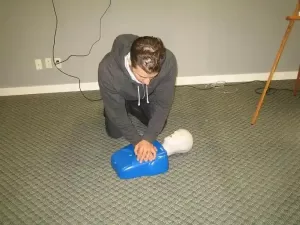 Basic CPR Chest Compressions